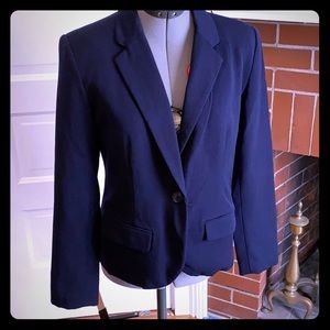 Navy blue blazer